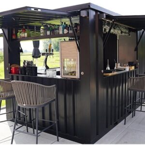 REMOVABLE OUTDOOR BAR CONTAINER 8 X 2 METERS 26FT