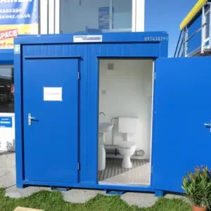 Bungalow box 3.3 m2: duo wardrobes WC [8 feet]